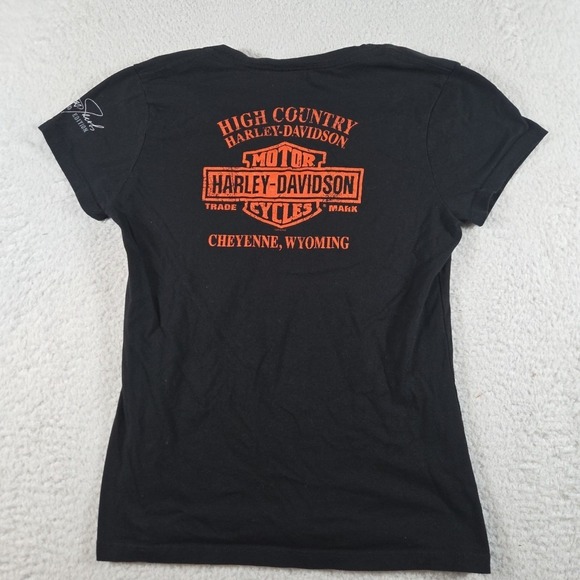 HARLEY DAVIDSON T-Shirt Scott Jacobs Limited Edition Graphics Women's Medium - Picture 7 of 8